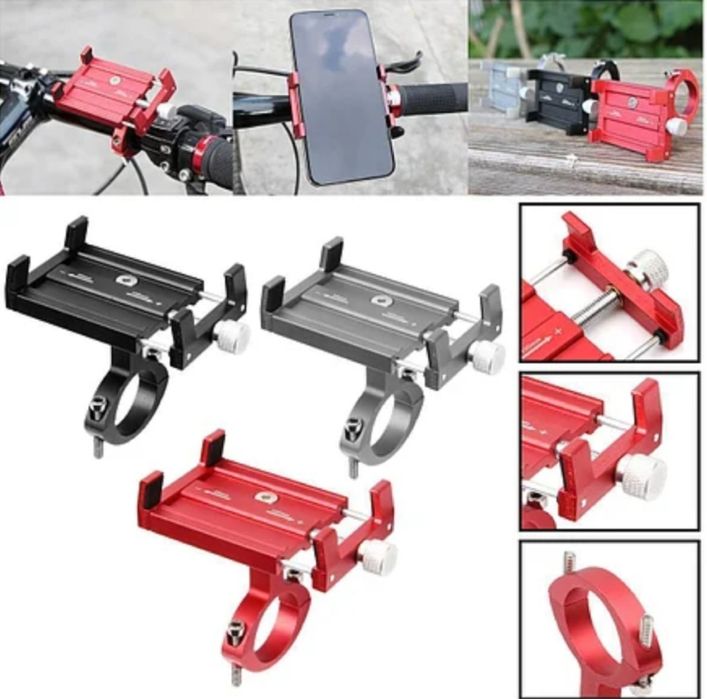 Кріплення тримач для телефону на кермо велосипеда, самоката, мото