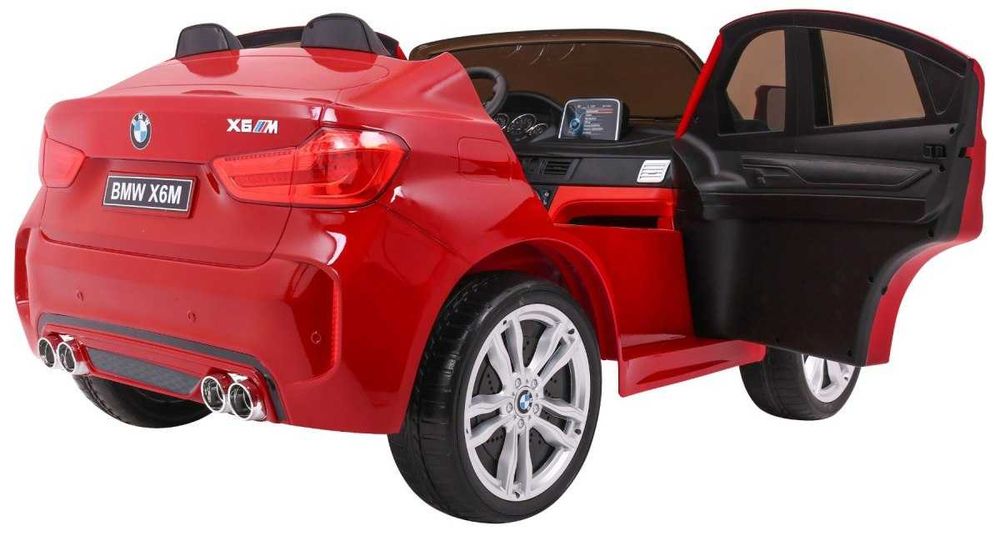 Auto samochód BMW X6M 240W dwuosobowe na akumulator Lakierowane
