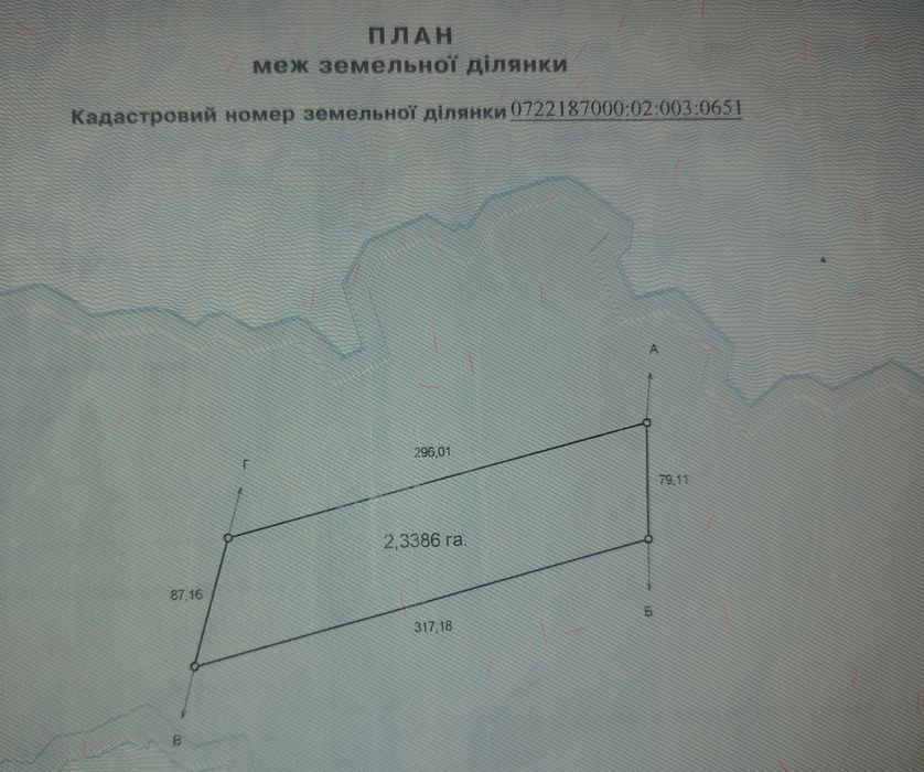 Земельна ділянка, комерція