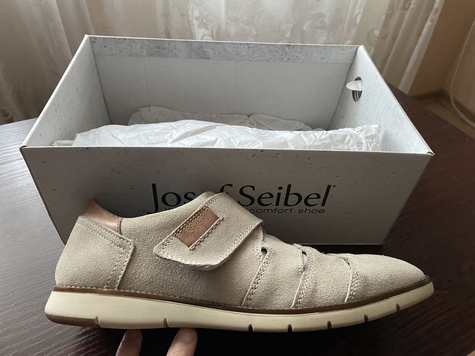 Туфли мужские замшевые Josef Seibel, 42р