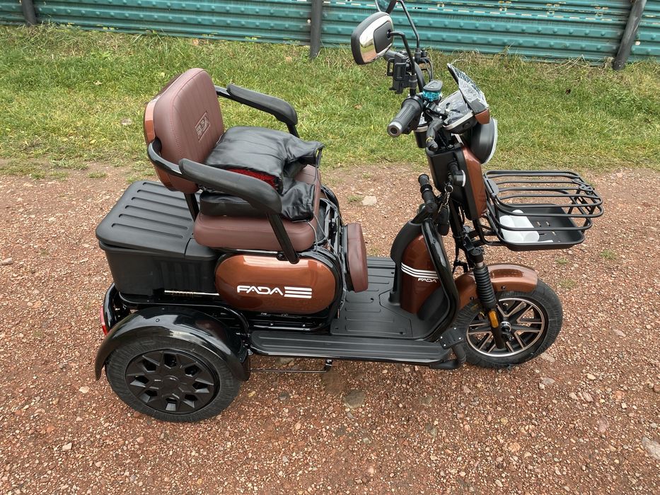 Новий Електроскутер 1100 вт,  FADA OLDi  / Трицикл Фада