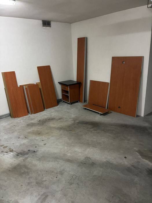 Conjunto Secretaria e Estante desmontados