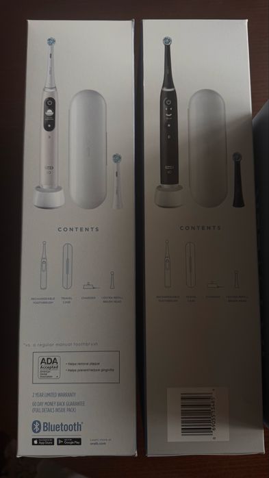 Зубна щітка Oral-b iO Duo Pack Series  6, Набір 2 шт. електрична, Нові в заводських пломбах і плівках.