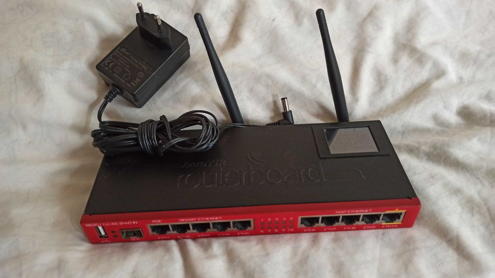 Роутер Mikrotik rb2011uias-2hnd-in 10LAN WiFi 1W