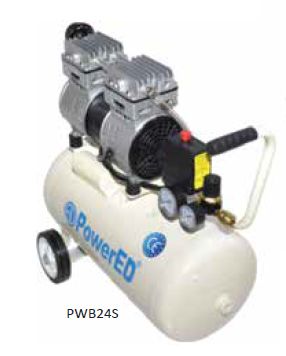 Compressor Silencioso Motor FIAC Livres de Óleo até 100Lts