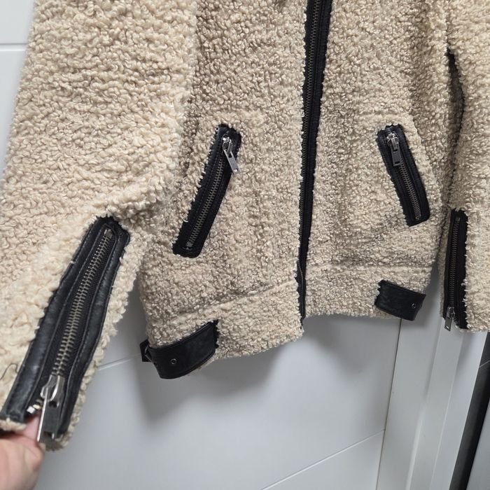 Zara kurtka baranek, teddy S/M