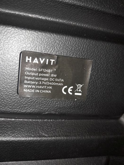 Usb блютуз колонка Havit  со светомузыкой