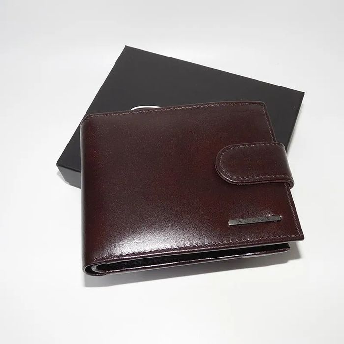 portfel męski  bellugio brązowy  skórzany