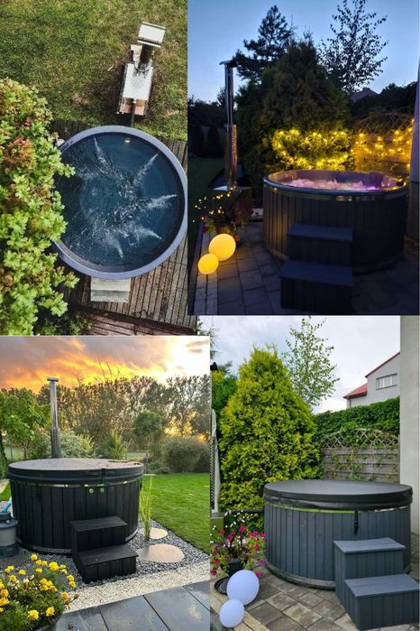 Balia Ogrodowa 205 cm z Hydromasażem