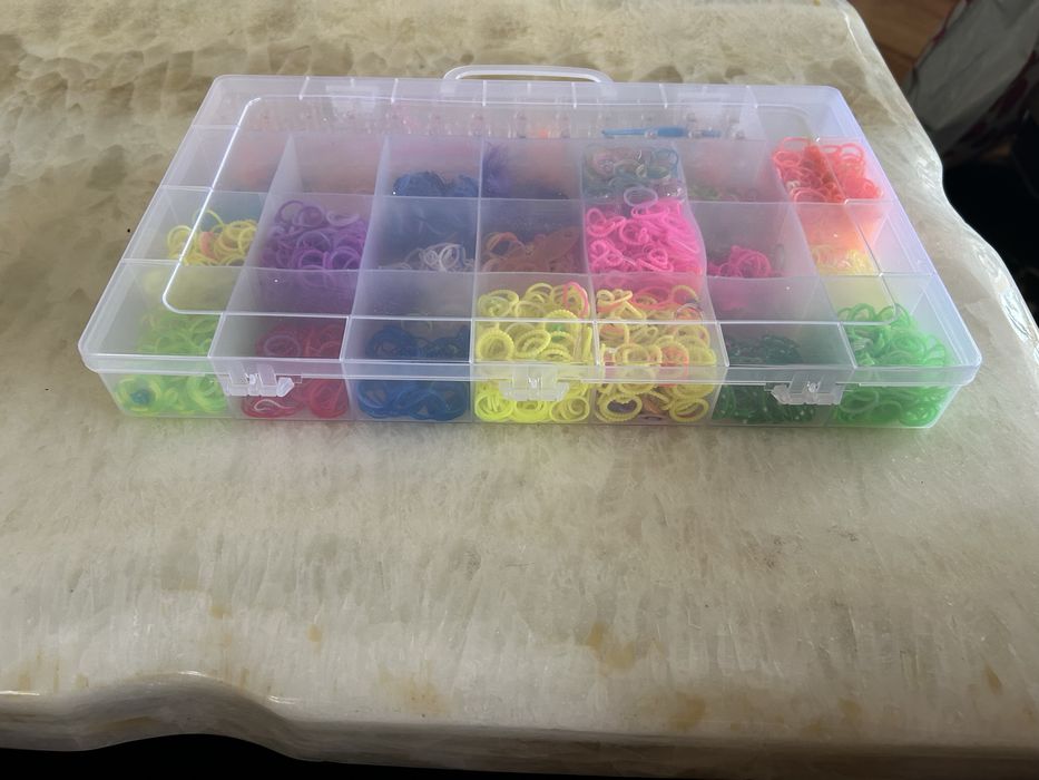 Большой набор для плетения резинок Loom Bands