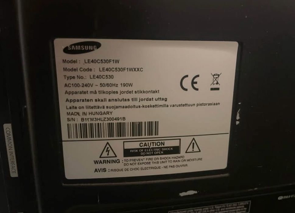 TV da Samsung 30  polegadas