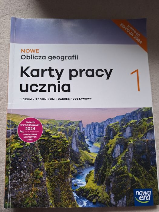 Karty pracy ucznia oblicza geografii 1