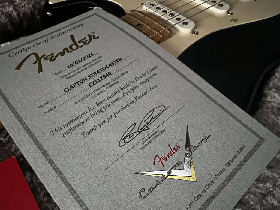 Melhor guitarra do mundo Fender Customshop USA
