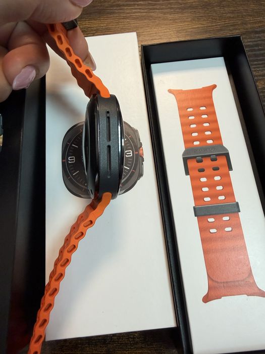 Samsung Galaxy Watch Ultra LTE 47 mm Titanium Gray – stan jak NOWY – komplet
