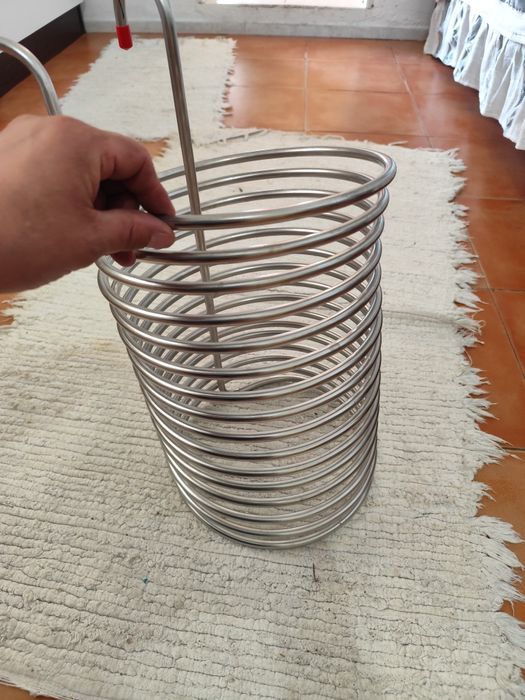 Serpentina arrefecimento mosto 50L