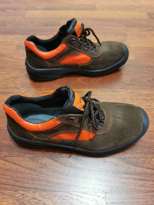 Skórzane Robocze Buty Męskie Łukpol Lekkie Wygodne