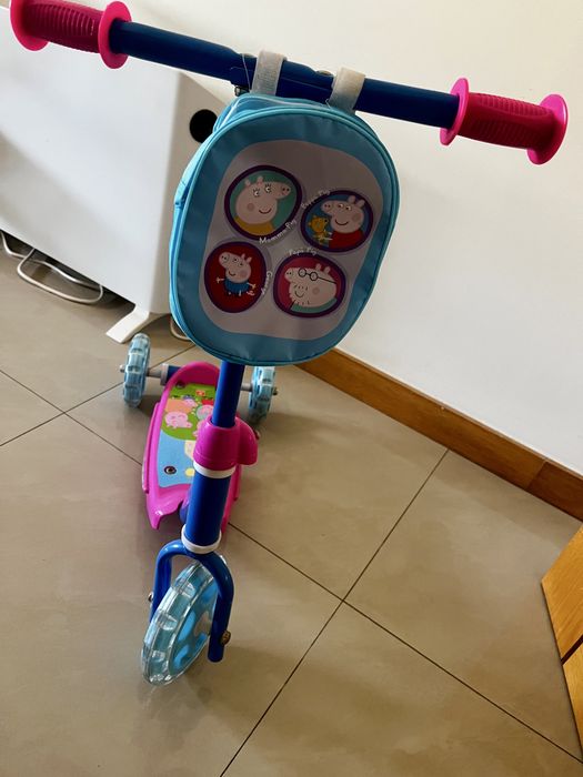 Trotinete Peppa Pig