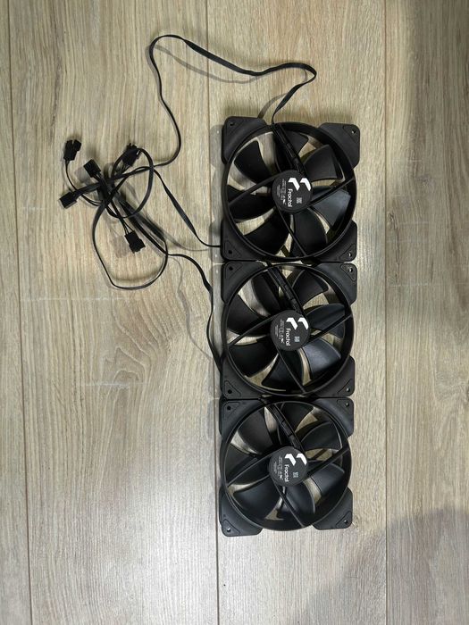 3x Fractal Design Aspect 14 PWM 140mm – Nowe z demontażu Fractal XL