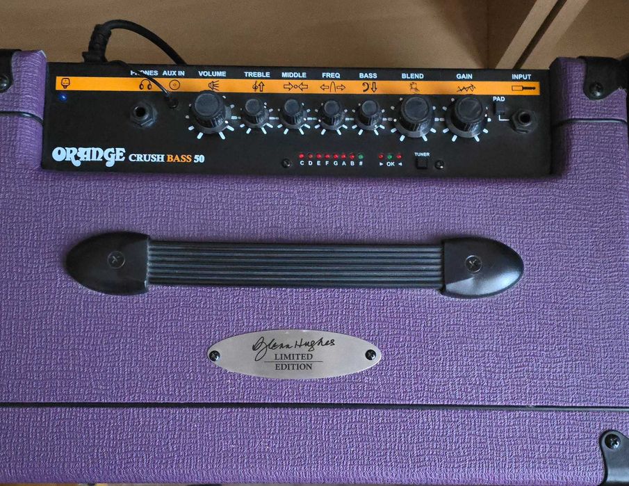 Комбопідсилювач басовий, Orange Crush Bass, 50Вт