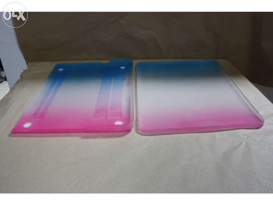 Capa macbook pro 13'' 13.3" a1278 tricolor