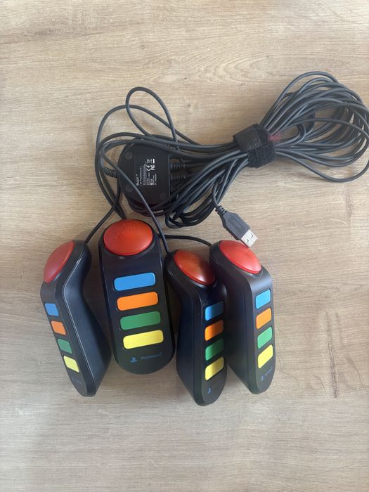 Buzzery PlayStation 2 i 3. Buzz PS2 PS3
