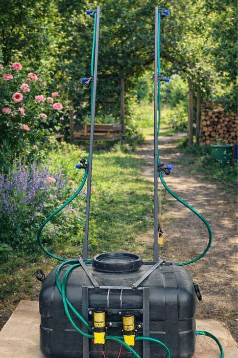 Оприскувач до мінітрактора та мотоблока