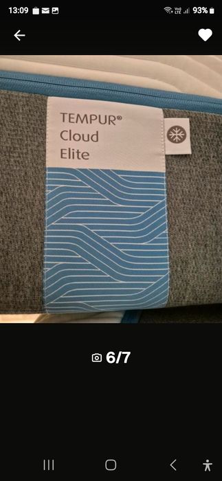 Materace Tempur Cloud Elite 2szt. 80x200x25