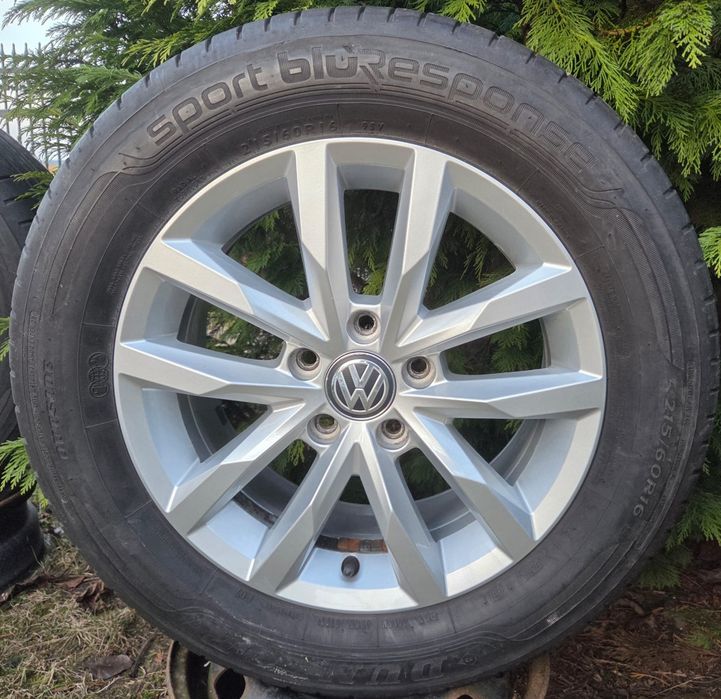 Felgi Oryginał VW Passat B8 Sharan 7N opony lato 215/60R16