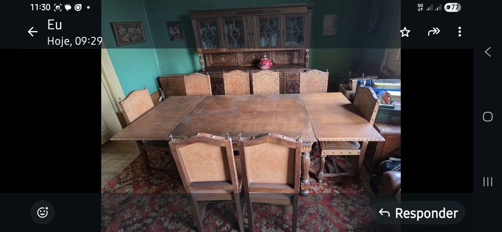 Sala JANTAR Castanho (VINTAGE)