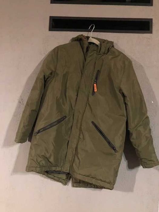 Długa kurtka zimowa Parka płaszcz Płaszczyk Kurteczka 146