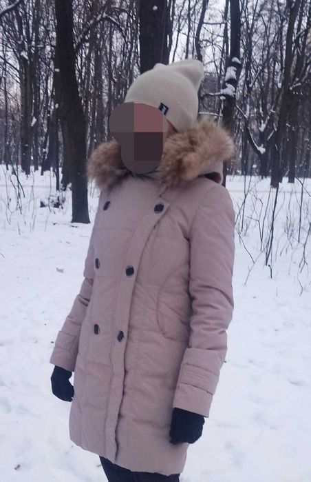 Пальто-пуховик размер S