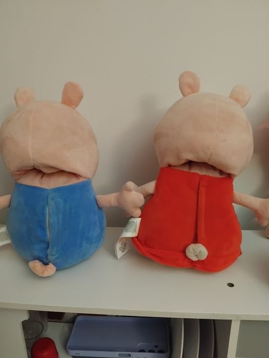 Peppa pig e George que falam