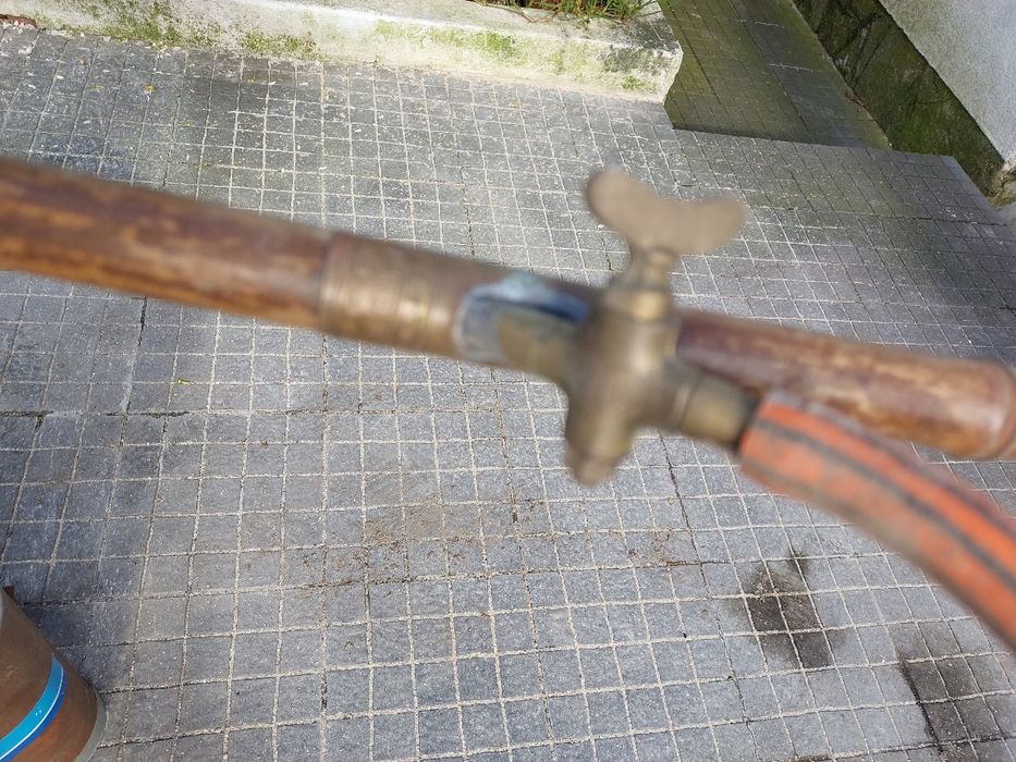 Pulverizador, Detetizador artesanal, bambu e cobre