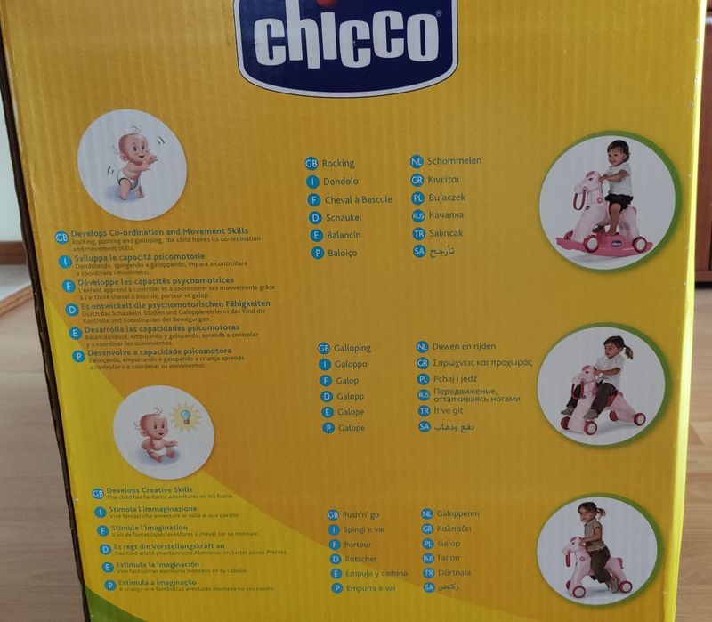 Cavalo de brincar Chicco - Miss rodeo