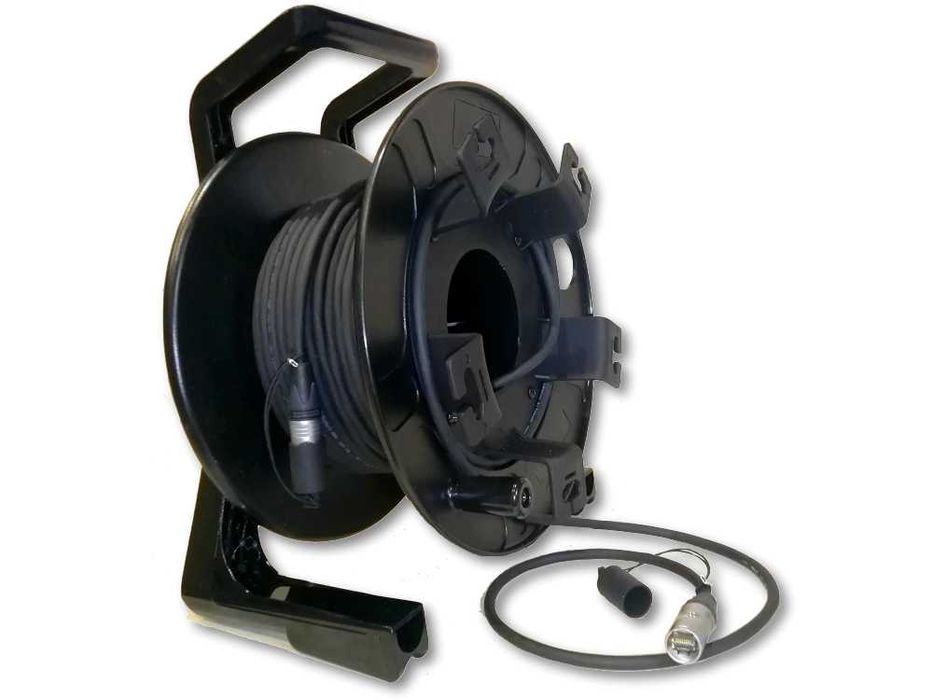 System kablowy ethernet CAT6 skrętka mobilna na bębnie - 50m