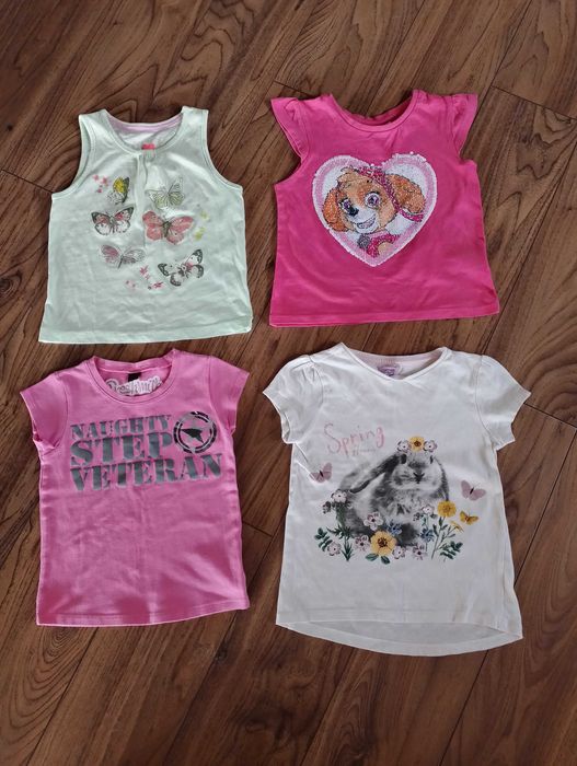 Bluzka t-shirt 98/104 zestaw