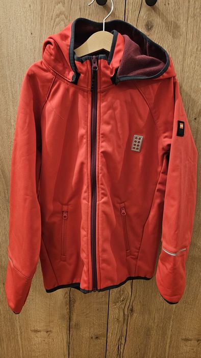 Softshell różowy rozm 140 stan idealny