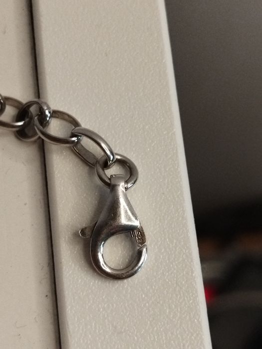 Bransoletka srebrna apart 19 cm