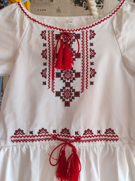 Сукня вишиванка на зріст 122
