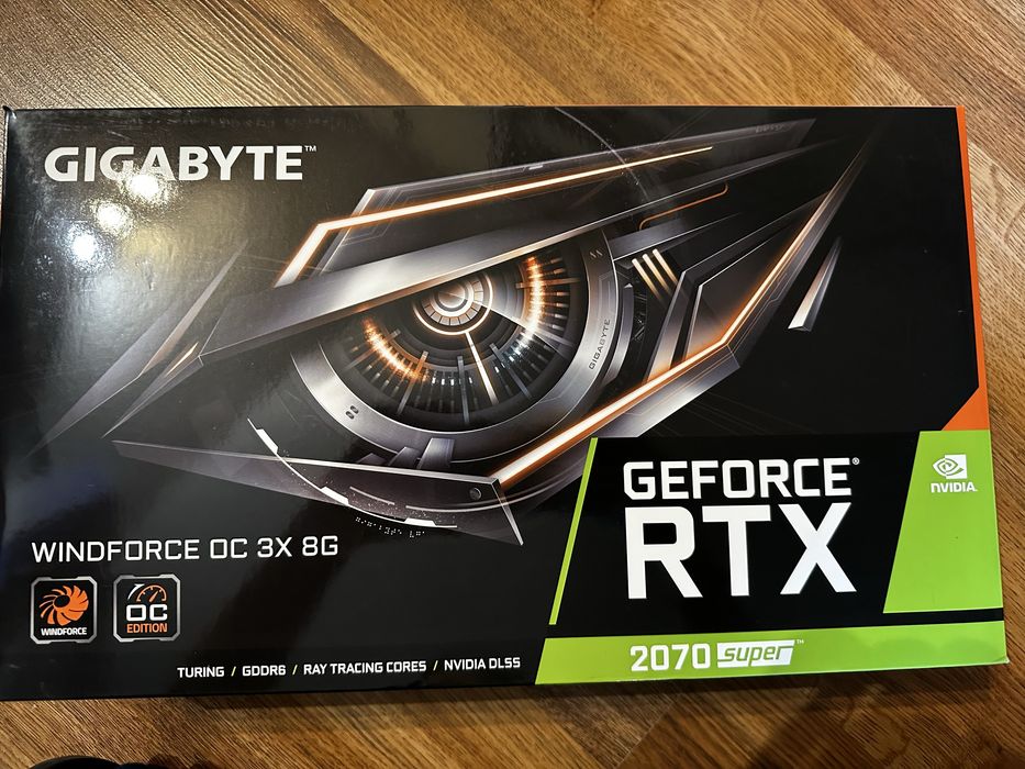 RTX 2070 Super - Gigabyte Windforce OC 3X 8G