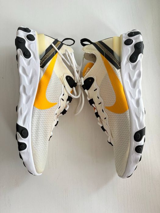 Круті літні кросівки Nike React Element 55 SE “University Gold”