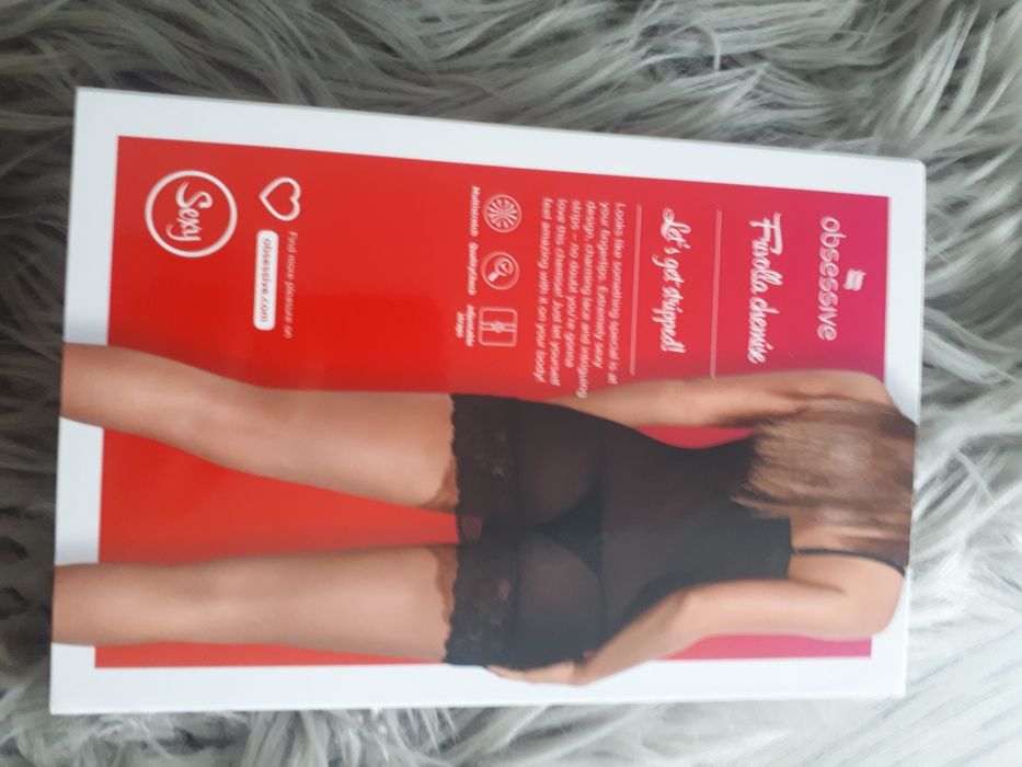 Sexowna koszulka nocna marki Obsessive L na XL