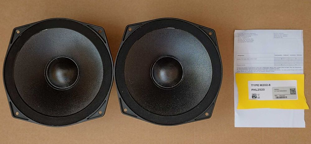 Продам середньочастотні динаміки PHL Audio 2520