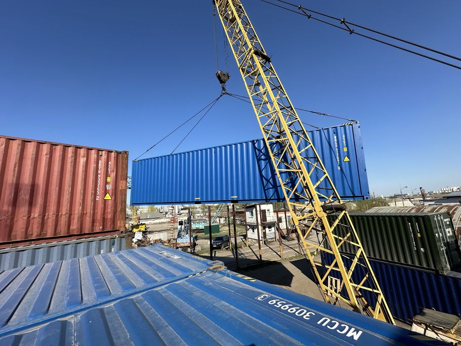 Морський контейнер 20 футів / 40 футів / Житомир / Справжні фото