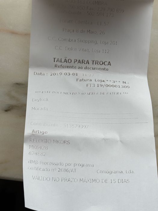 Relogio michael kors de 2019