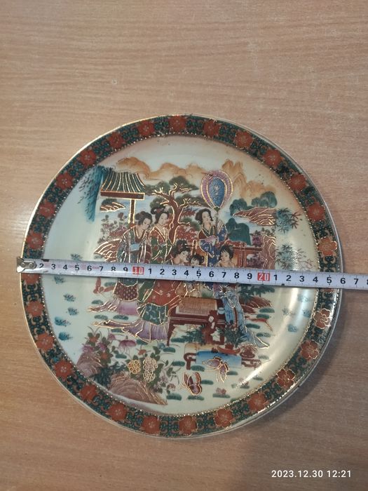 Chiński talerz ceramiczny