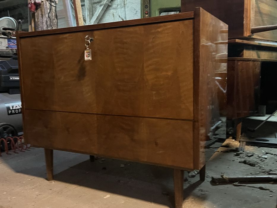 Komoda prl z sejfem