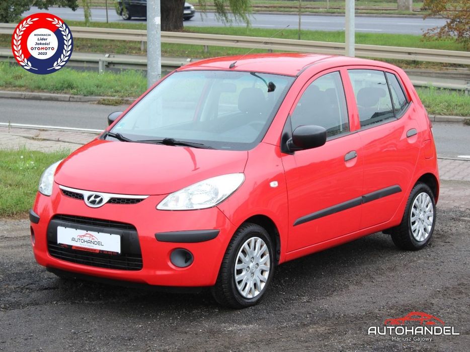 Hyundai i10 1.1 67ps, Klimatyzacja, Niski przebieg, Hak