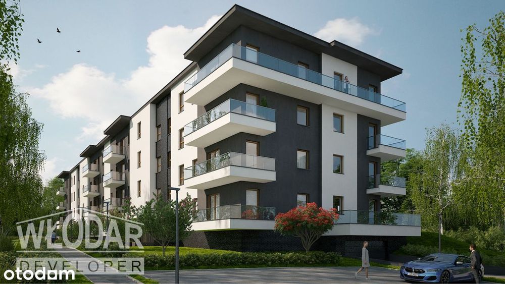 Apartament Parkitka trzy pokoje balkon garaż