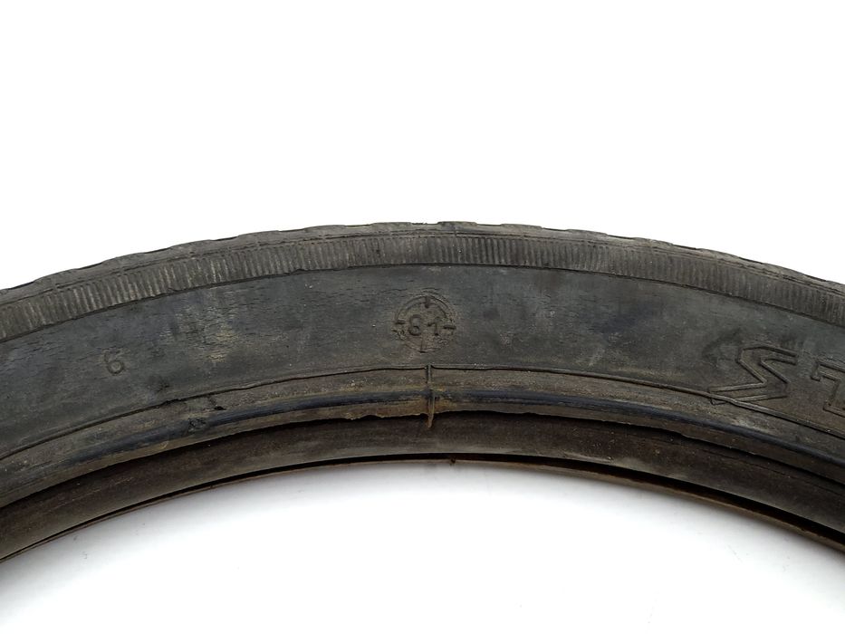 Opona Stomil Junior 14x1 3/8 cala ZZR Romet Pinio 1981 rok PRL